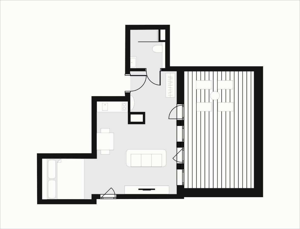 Space Apartments 什切青 外观 照片